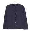 TOYOBOSHI SHURO 10IT-WC1003 Navy Wool Cashmere Cardigan Tops 2 NavyUsed