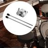 Kick Drum Legs Drum Feet Percussion Instrument Anti Skid Parts Bass Drum Stand Legs Drum Stands Bracket for Drum Accessories, 1 Set