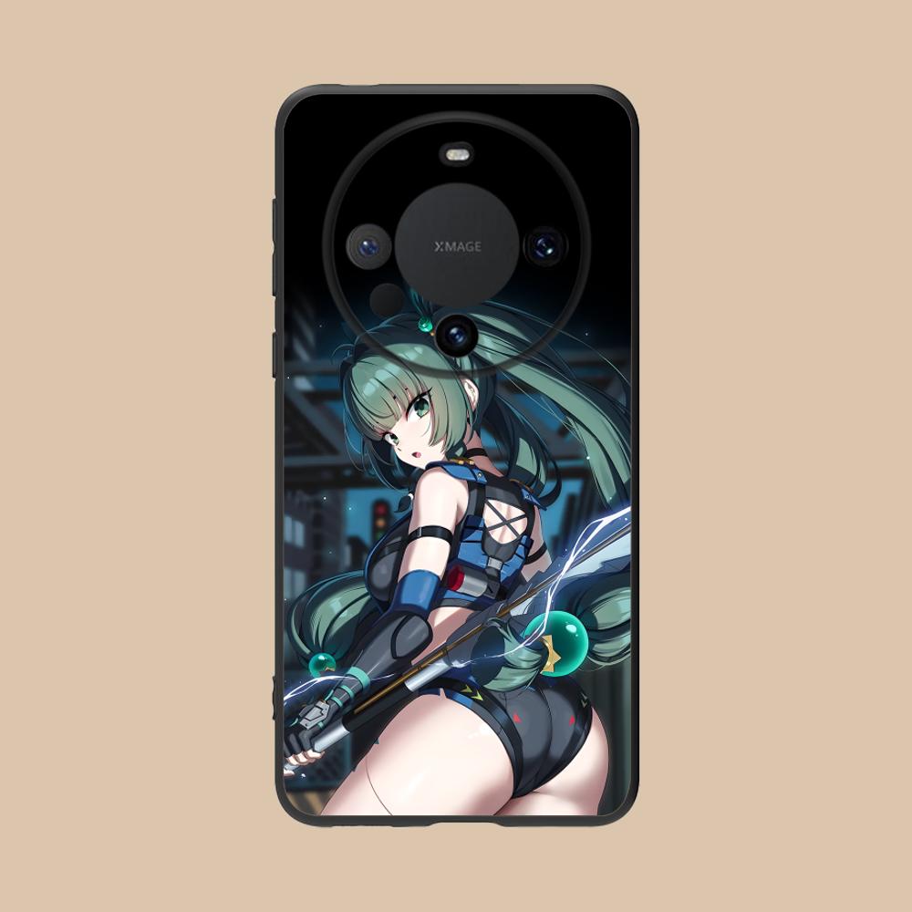 

Zenless Zone Zero QingYi Phone Case for Huawei Mate 60 50 40 30 20 10 Pro Plus Lite E 5G Colorful Printing Cover Cover Pretty Huawei Mate 10 Lite