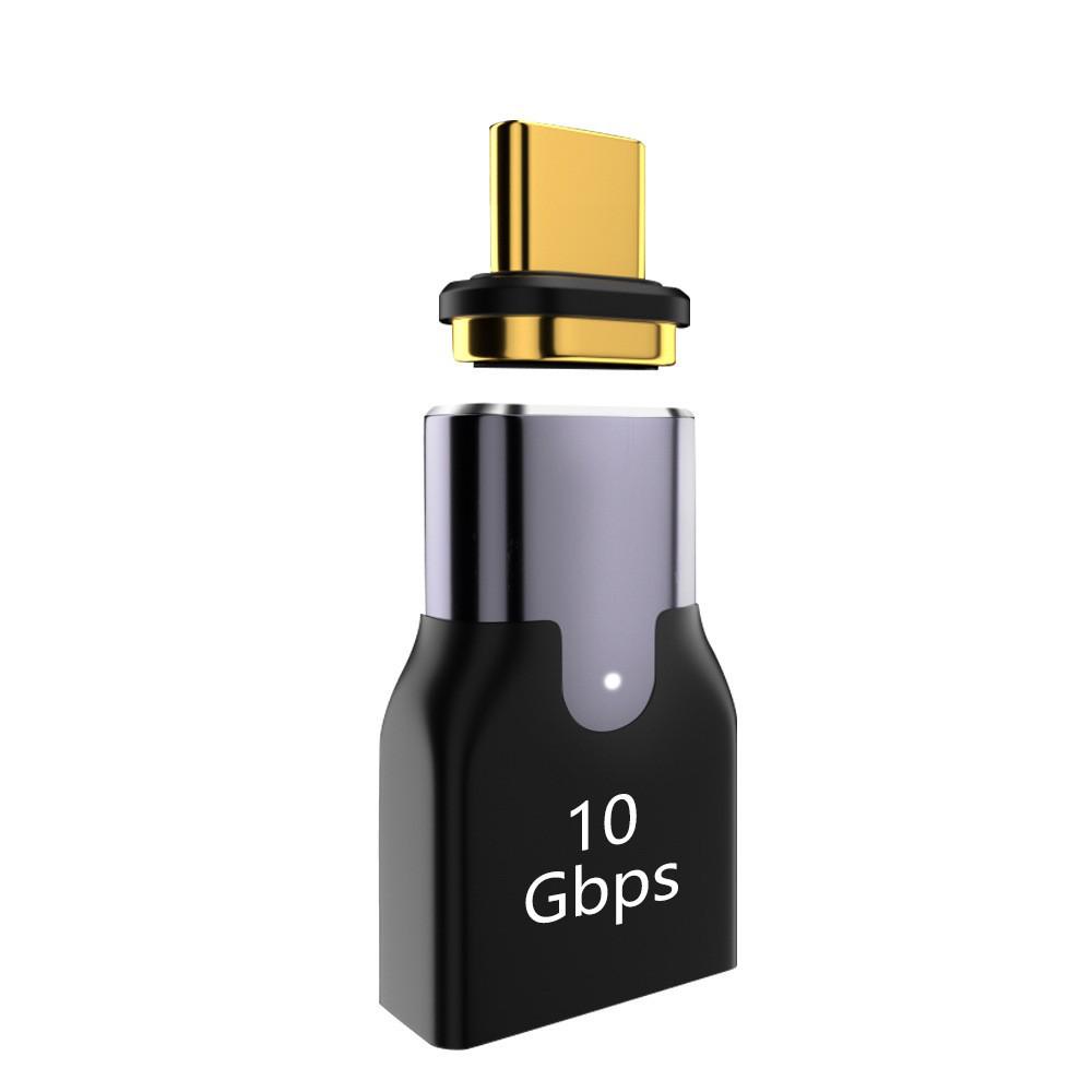 

Магнитный адаптер Type-C 40 Гбит/с — совместим с Thunderbolt 3 и USB4.0