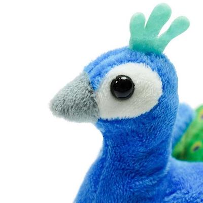 Peacock Owl Bird Finger Puppet Doll Storytelling Parrot Finger Doll Simulation Stuffed Animal Animal Hand Puppet Gift