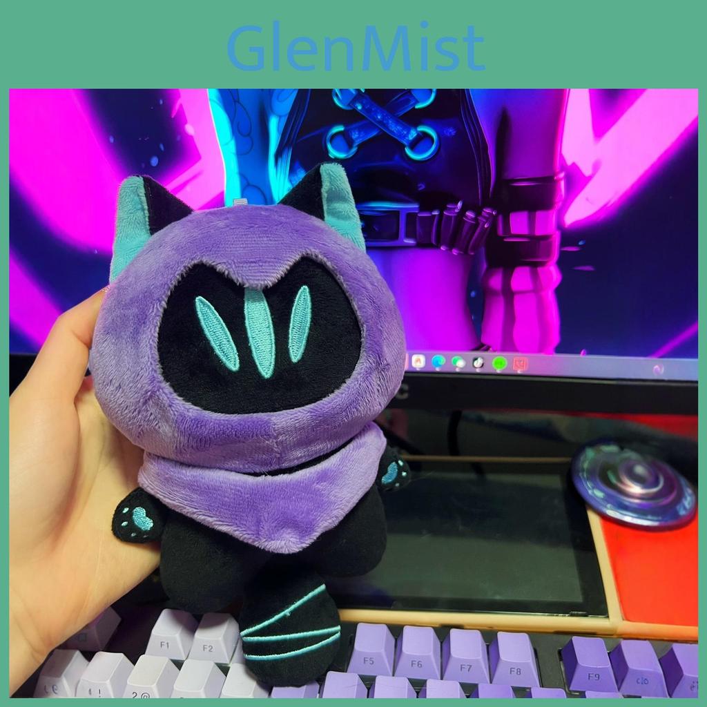 Valorant Omen Katze Plüschtier Mit Weicher Pp-Baumwolle Für Fans Sammlerstück Geschenk