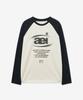MINAV Archive Symbol Raglan T-Shirt [Cream]