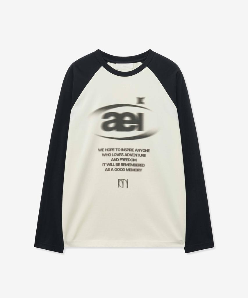 MINAV Archive Symbol Raglan T-Shirt [Cream]