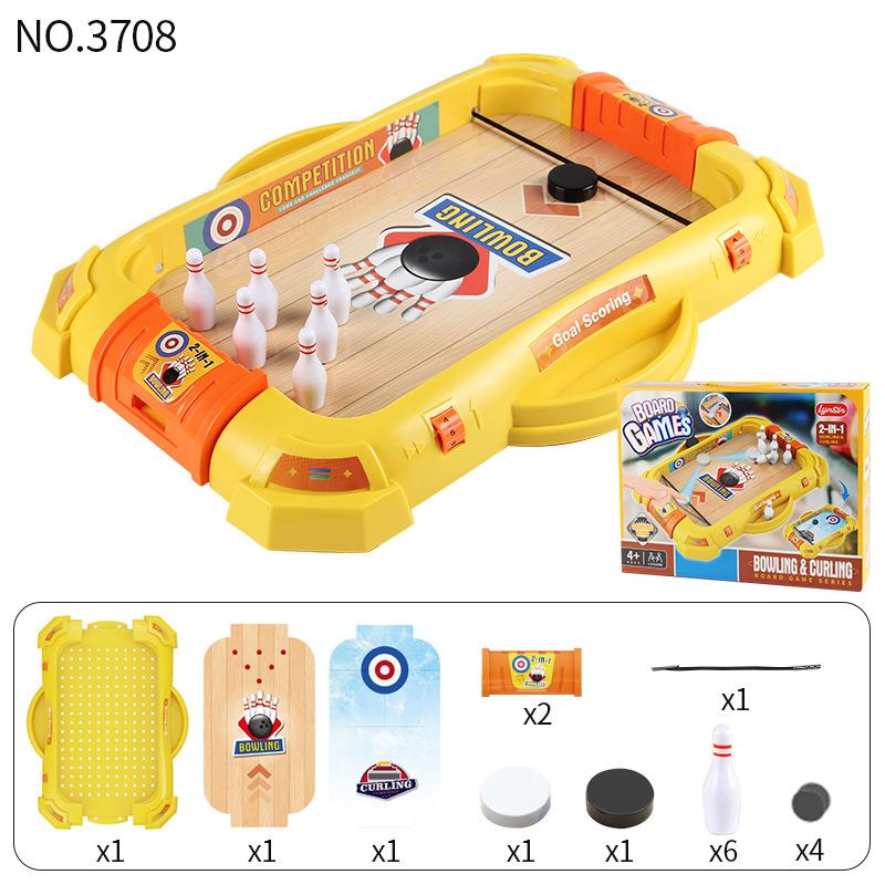 Dětský pinball basketbal fotbal hrací stůl 2v1 stolní hry sportovní míče hračky