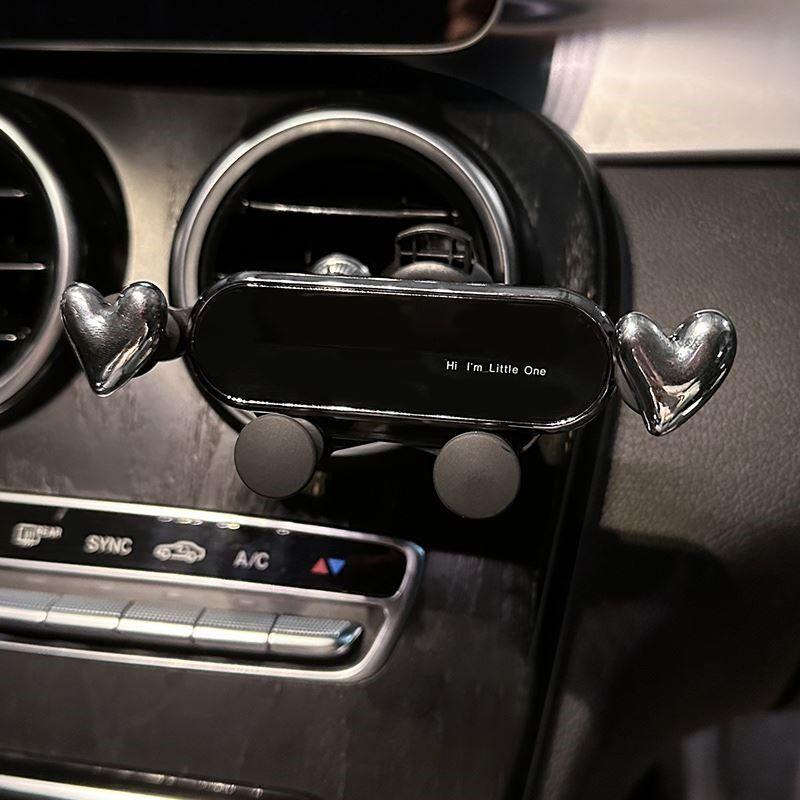 Mobile Phone Car Bracket Car Navigation Special Cute Car Fixed Car Support Frame Women Air Outlet Mobile Phone Holder