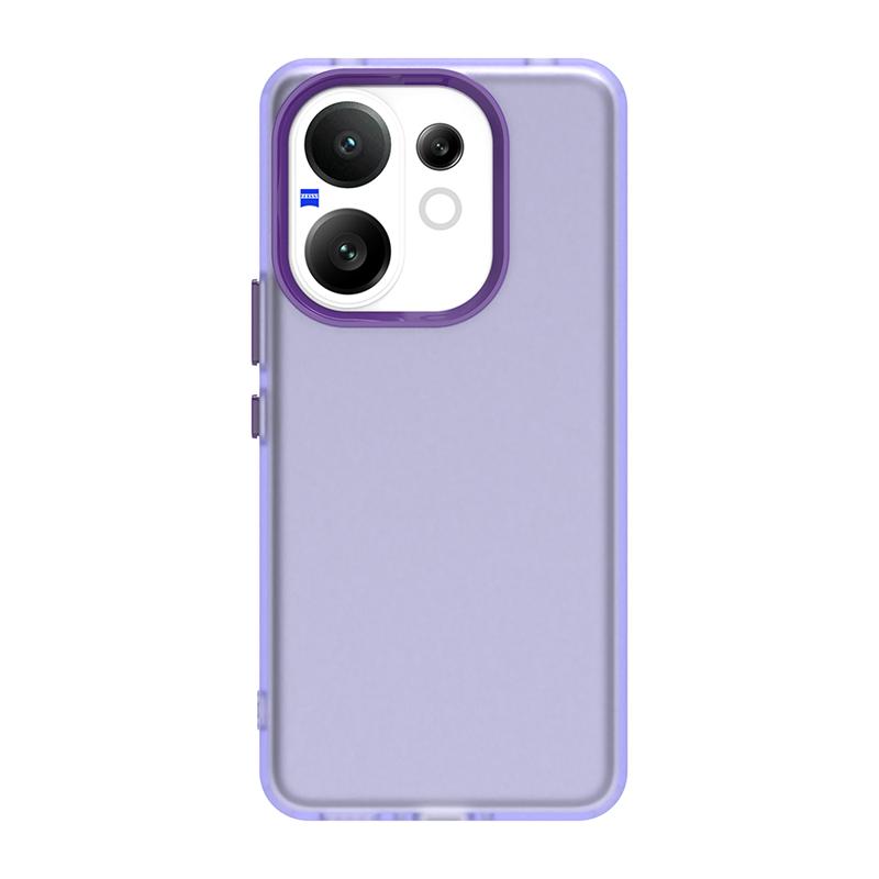 Anti-Drop Candy Color Case For Vivo V60 Shockproof Matte PC Transparent Back Case For Vivo V60 Cover For Vivo V60 Case 6.77 inch