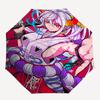 1pc Outdoor Umbrella with Anime Character Design - Automatic Opening/Closing, Portable Tri-Fold Design, 8-Rib Iron Frame - Perfect Gift for Fans,