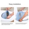 5 Pack 5 Color Combinations Toilet Seat Cover Polyester Toilet Cover Exquisite Toilet Seat Pad  Home