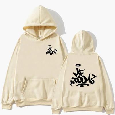 Rapper MF Doom Madvillain L'Uomo Mascherato Felpa con Cappuccio Nuovo Harajuku Ragazze Fantasia Regalo Musicale Felpa Casual Larga