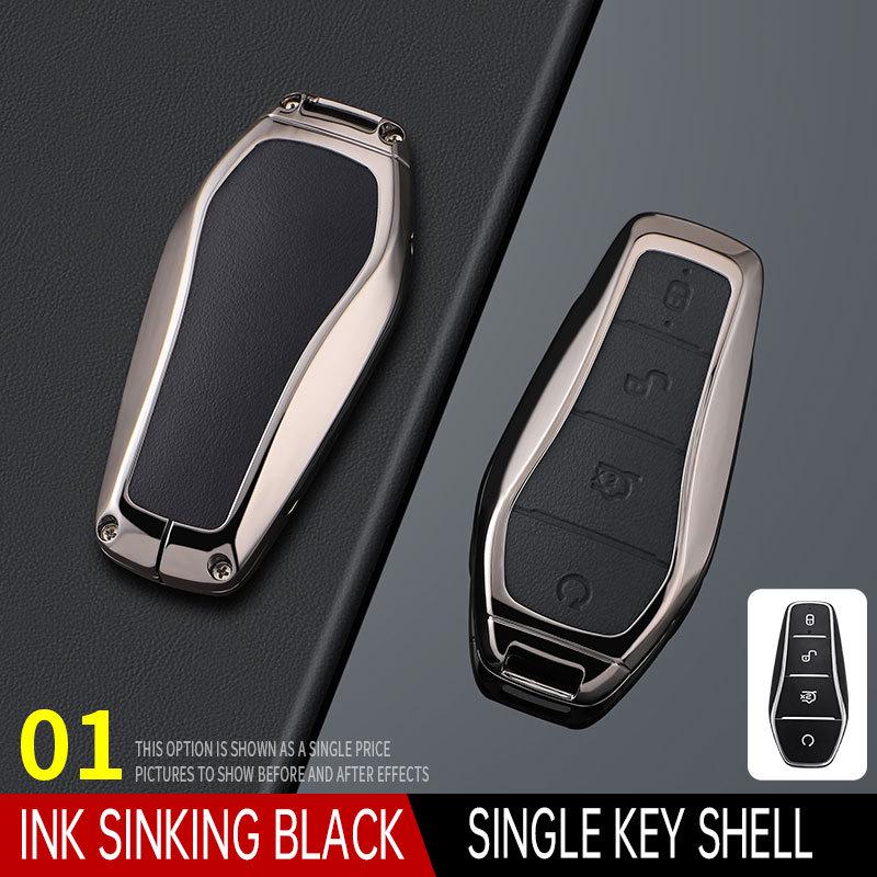 

BYD Key Case: Compatible with Qin PLUS, Tang DMI, Dolphin, Seagull, e2, Song Pro, Qin, Han EV, and e6 Models.
