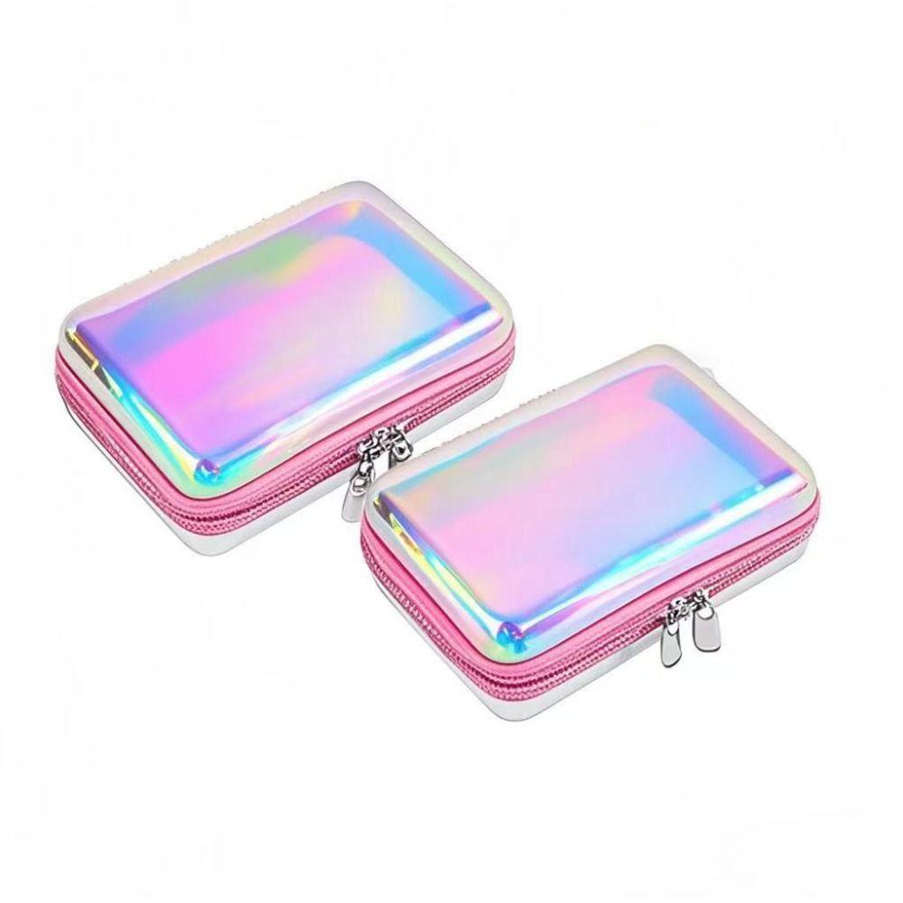 Průhledný Laserový Úložný Box Organizér Design Stolní Organizér Čisticí Úložný Prostor