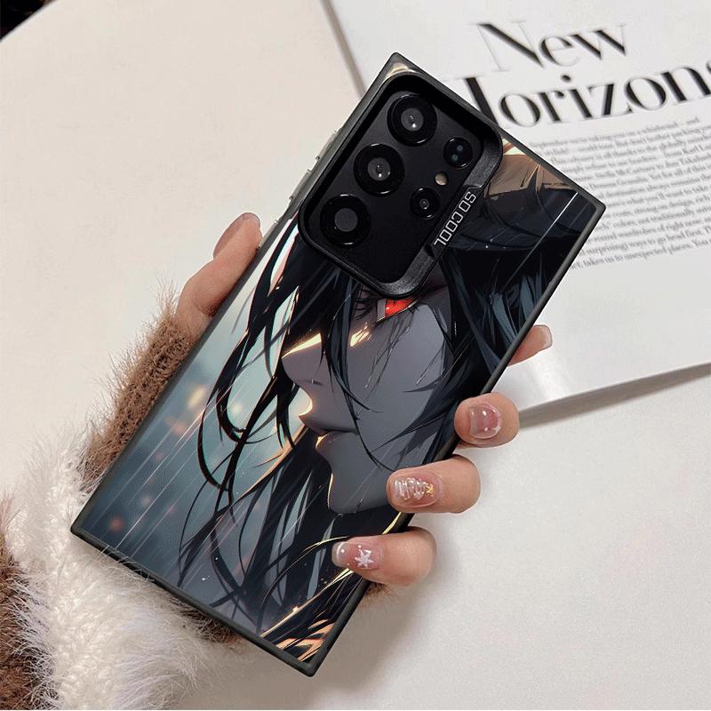 Albedo O-Overlords Anime Weiche Handyhülle für Samsung Galaxy S24 S25 FE S26 Edge S23 Ultra S22 Plus S21 + Stoßfeste Hülle Rückseite S