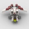 MOC Planet Battle Guard Attack Gunboat Model Boy Assembly Children's Educational Building Block Toy mocfans