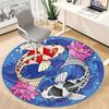 1PC Koi Fish Chair Carpet for Office, Indoor Non-Slip Washable  Carpet, Soft Comfortable Mat For Office Room yy250930093