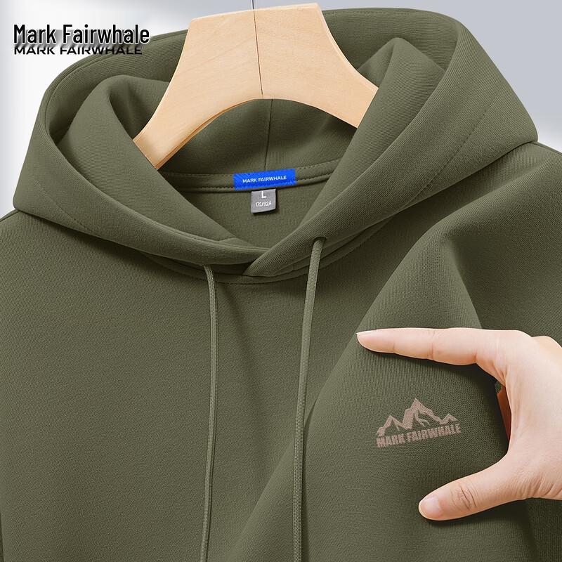 Mark Fairwhale Men's American Retro Hooded Sweatshirt