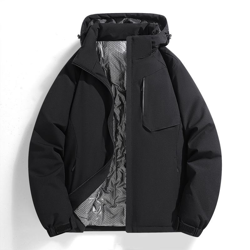 

Winter Couple Cotton Jacket, Outdoor Graphene Windproof, Waterproof, Warm and Casual Jacket, Thick Cotton Jacket L