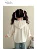 Girls' Fashionable Hooded Jacket, Spring/Autumn 2025 Collection - Trendy Baby Top