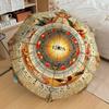 1 Stück Horoskop Sternzeichen Automatischer Auf- und Zu-Schirm mit Winddichtigkeit, Stabiles Dach mit 8 Speichen, Langlebige Speichen, Modisches Design, Outdoor-Accessoire, Lustiger Print,