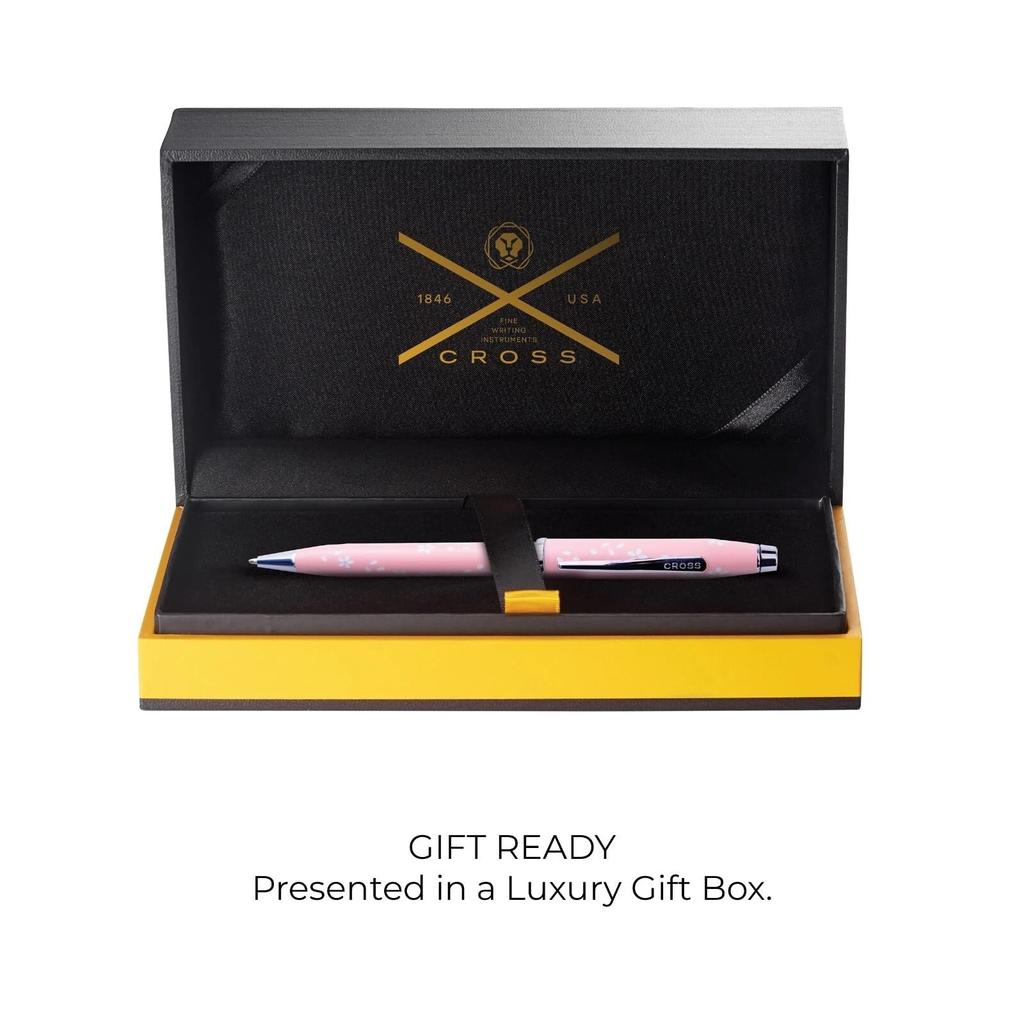 CROSS Century II DAYLIGHT Ballpoint Sakura Limited Official Medium Nib Pen, Oil-Based, Collection, Pink, AT0082-162, Edition, Import, (M)