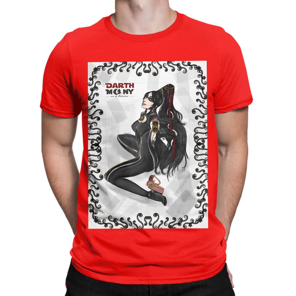 Bayonetta Poster Novelty 100 Cotton TShirt Bayonetta Game Tops Tees For Unisex