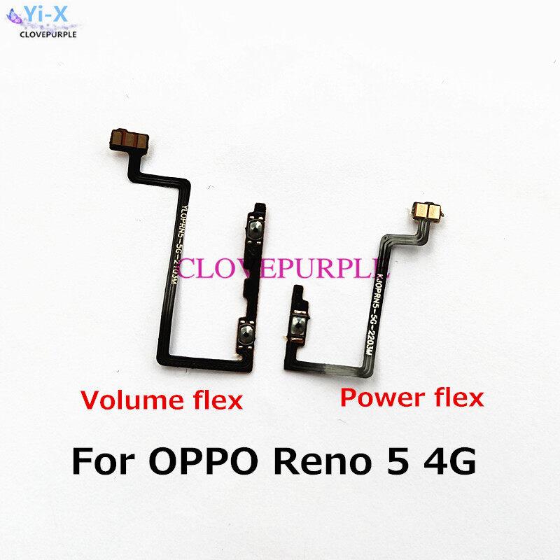 

1 шт., запасные части для гибкого кабеля громкости для OPPO Reno 5 4G