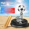 New Innovative Solar Perfume Fragrance Car Solar Finger Football Air Freshener Essential Oil Perfume Auto Decoration