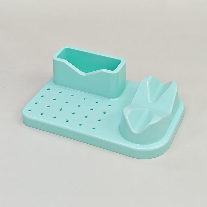 

Подставка-дисплей для фрез для маникюрной машинки для тренировок по маникюру, аксессуары для нейл-арта, инструменты для DIY-маникюра, стойка для хранения фрез на 24 отверстия