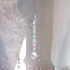 Spiral Wind Spinner Suncatcher Crystal Ball  Wind Chimes Rainbow Maker Swivel Hook Garden Decor