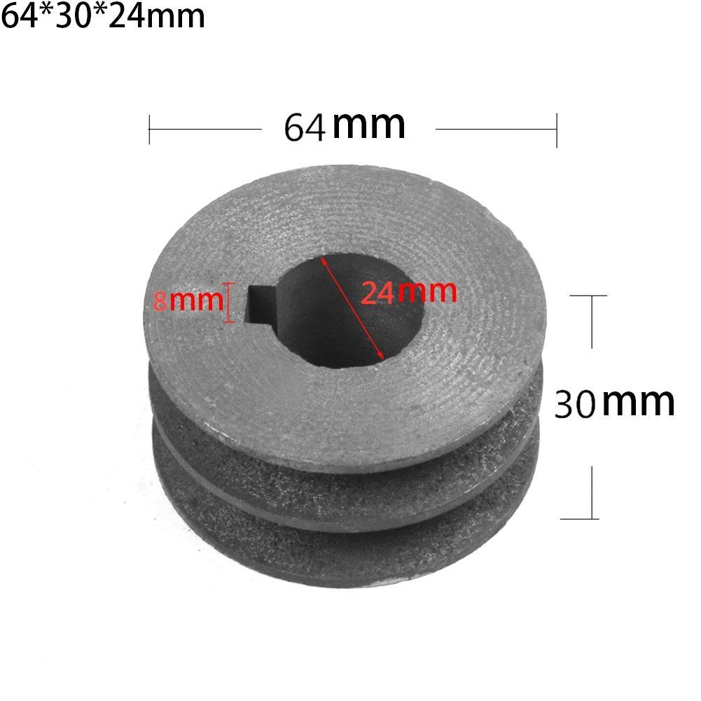 Řemenice klínového řemenu průměr 50 mm - 100 dvojitá drážka řemenice motoru