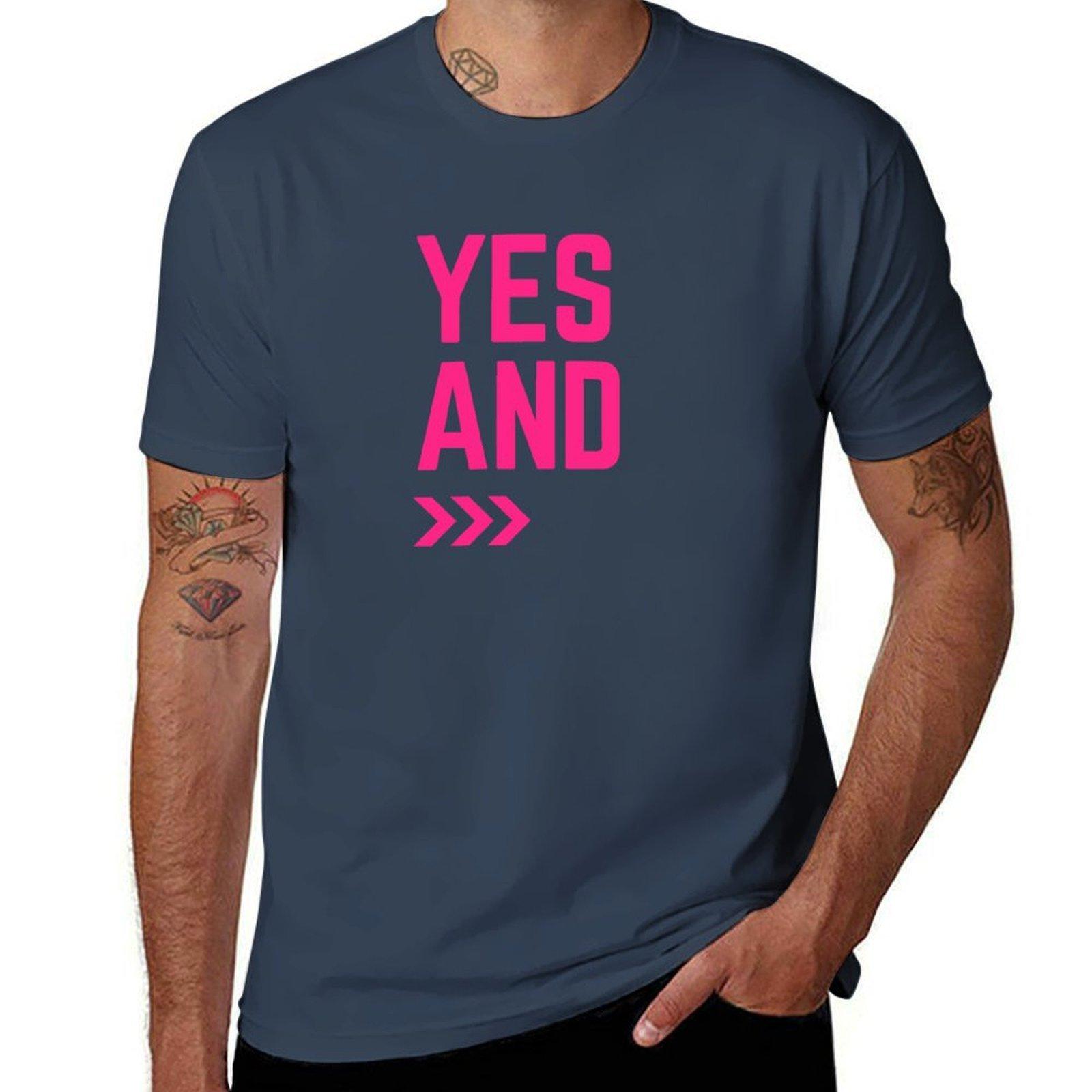 Yes And Tshirt Comfortable Workout Short Sleeve Shirt S