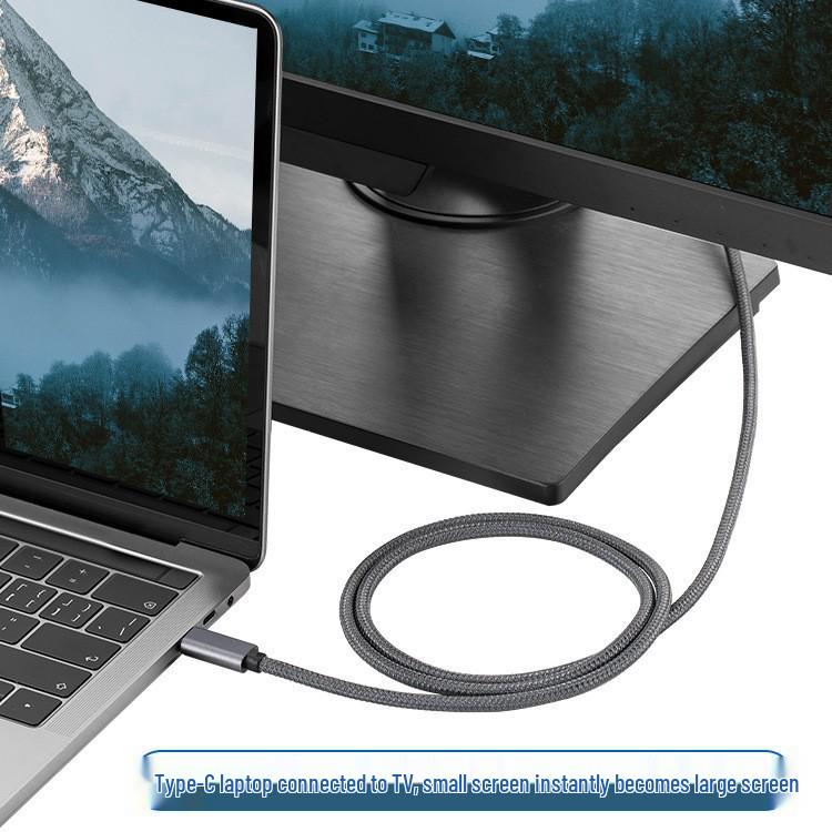 Type-C To HDMI 4K60Hz Screen Mirroring Cable for Phone/Computer To TV