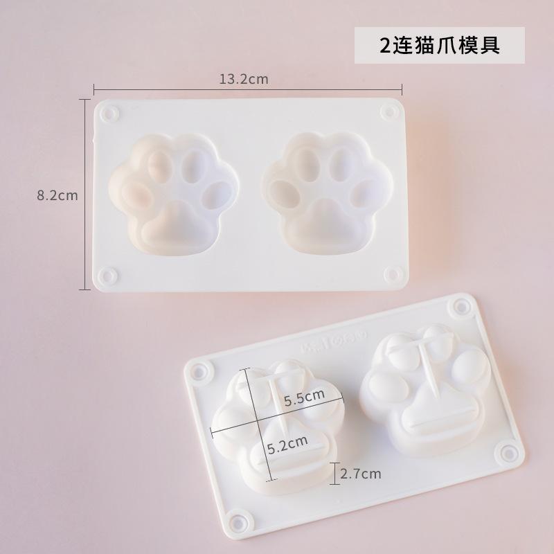 6 Holes Handmade Soap Silicone Mold Various Aromatherapy Candle Molds DIY Handmade Baking Cake Chocolate Ice Mold
