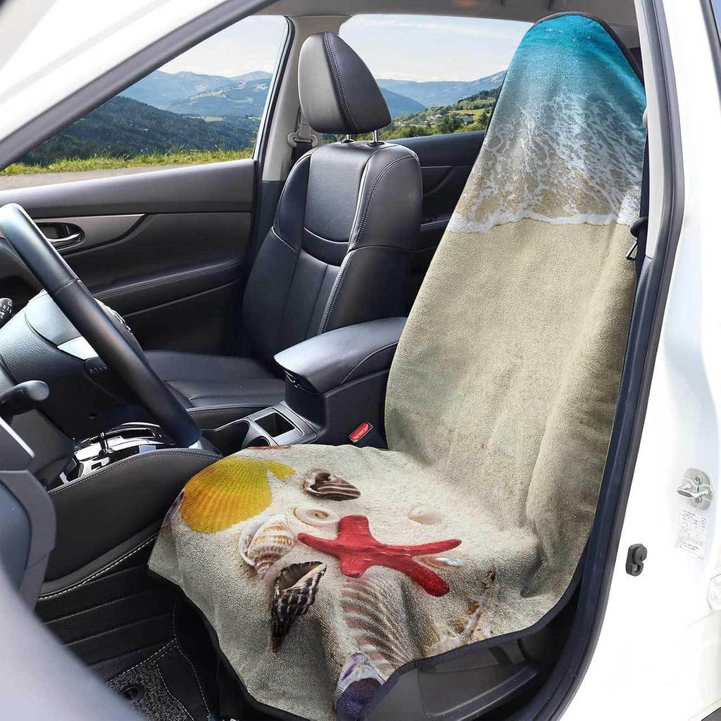 Universal Gym Workout Car Seat Protector Towel - All-Season Front Cover