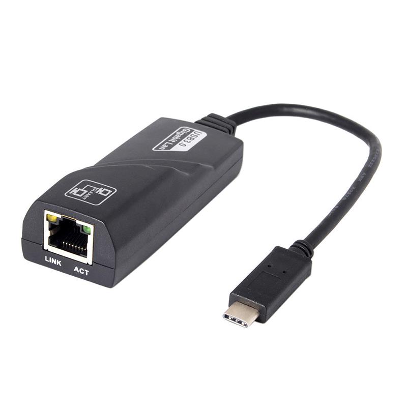 

1000Mbps Type-C Usb-C To Rj45 Gigabit Ethernet Lan Network Adapter Cable