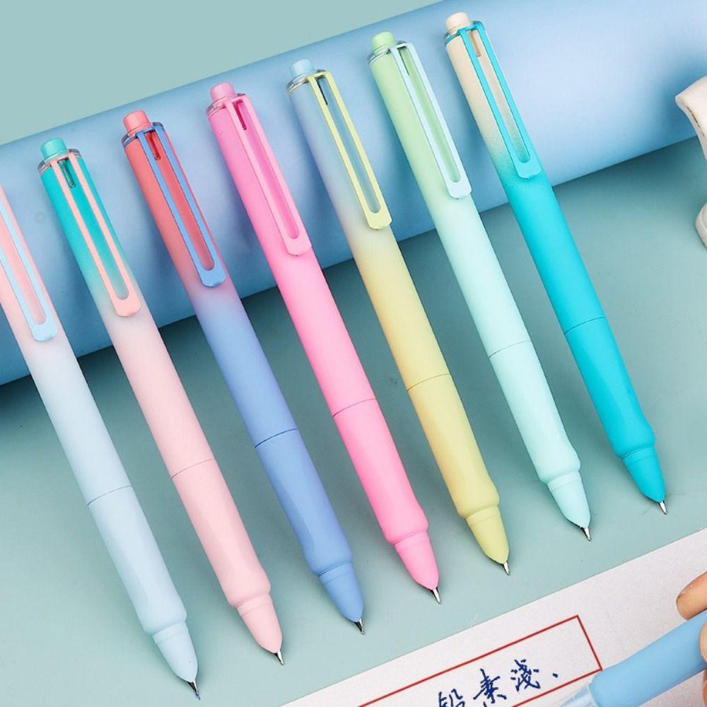 Replaceable Ink Magic Pen With Eraser Replaceable Ink Capsule Pen Press Fountain Pen  Stationery