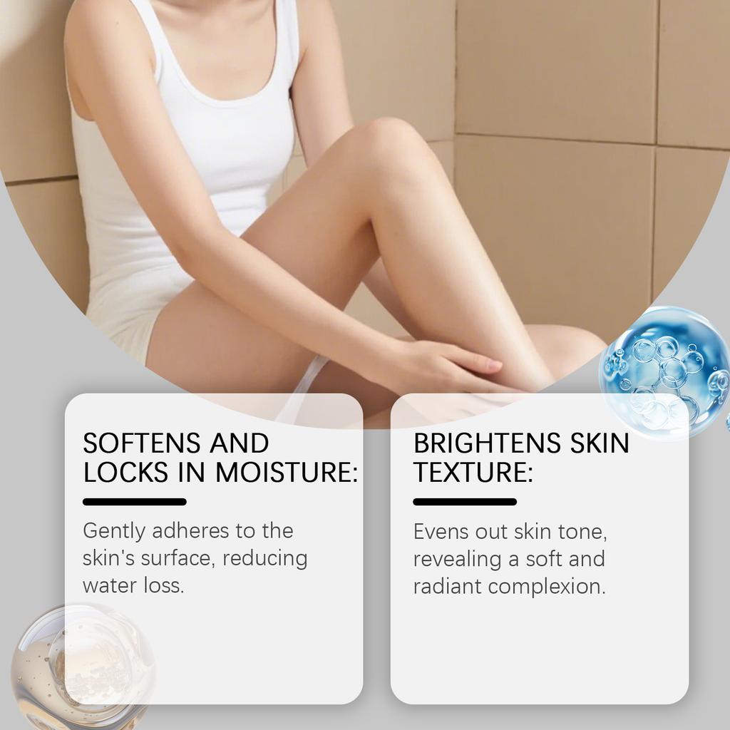 OCEAURA Beeswax Body Moisturizer Cream Silky Smooth Hydrating Skin Care Body Butter Moisturizing Cream 100ml
