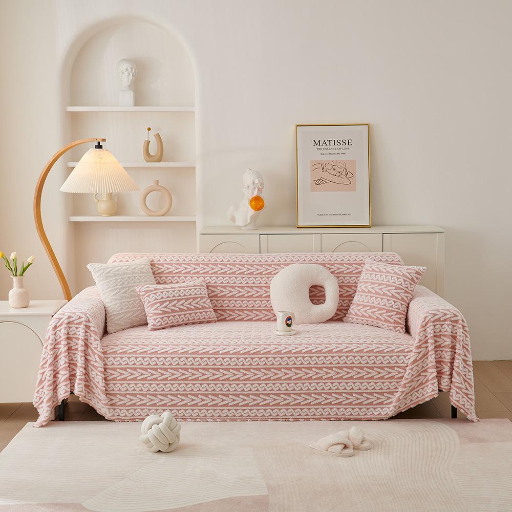 

Универсальный хлопковый бархатный чехол для дивана на четыре сезона, тканевый чехол для дивана, полный чехол с бархатным утолщенным чехлом для дивана 180*130