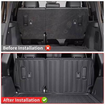 For 2025 2025 Toyota Land Cruiser 250 Prado Second Row Seat Back Protection Mat