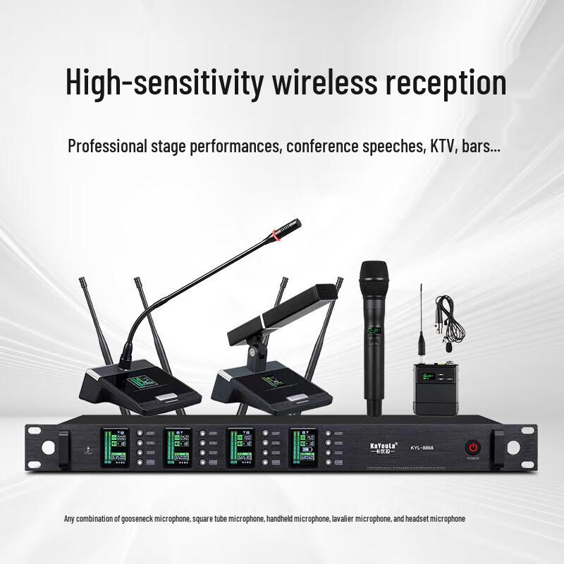 KaYouLa Professional Wireless UHF Microphone System (CN version)