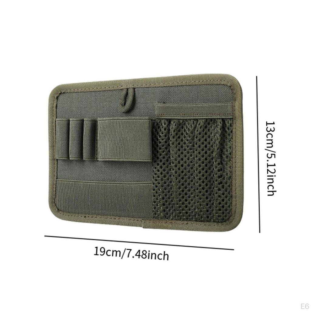 EDC Verktygsorganisatortavla Ryggsäckstillbehör Oxfordtyg Halkskyddsplatta Väska Insats Panel för Liten