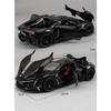Modellino Auto Sportiva in Lega Lykan Hypersport Scala 1/24 Metallo Pressofuso Veicolo da Corsa Modellino Auto Suono e Luci Simulate Giocattolo per Bambini Regalo