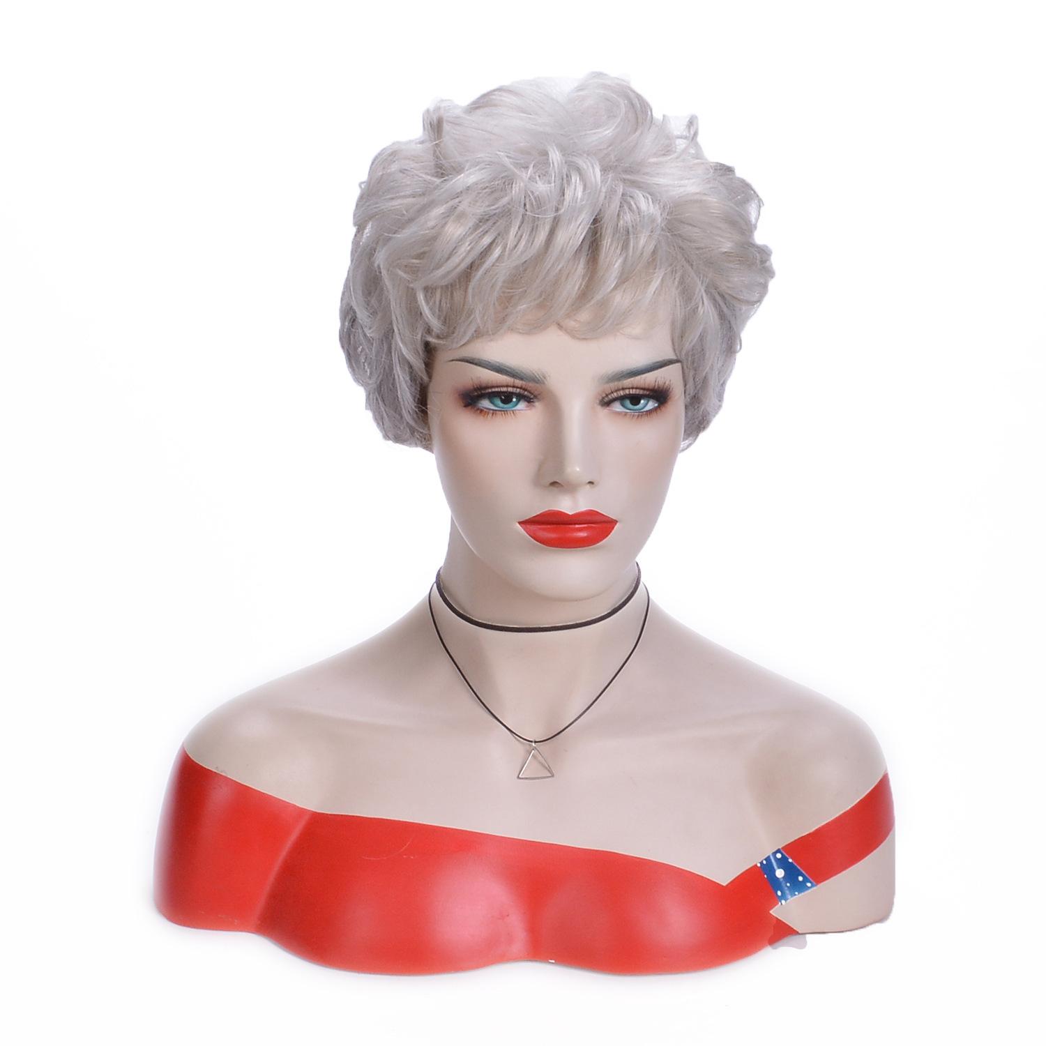 

Новый модный женский парик с крышкой на голову, короткие волосы, микро-кудрявый