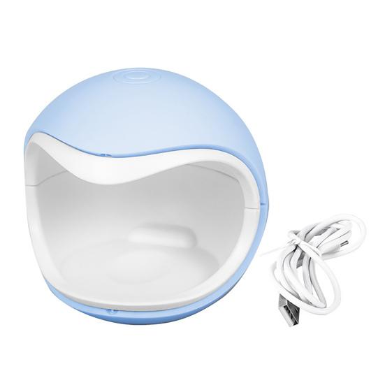 

Лампа для отверждения ногтей Портативный мини-эффективный двойной светодиодный источник света Ручная мини-лампа для маникюра УФ-машина синий