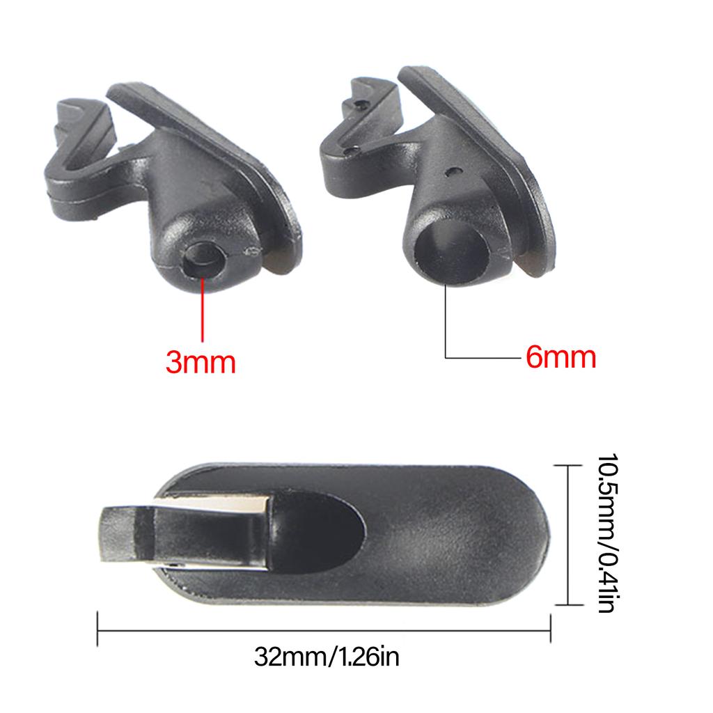 Cable Organizer Bike Internal Cable Routing Frame Housing Grommets Cable Guide for Efficient Wire Management