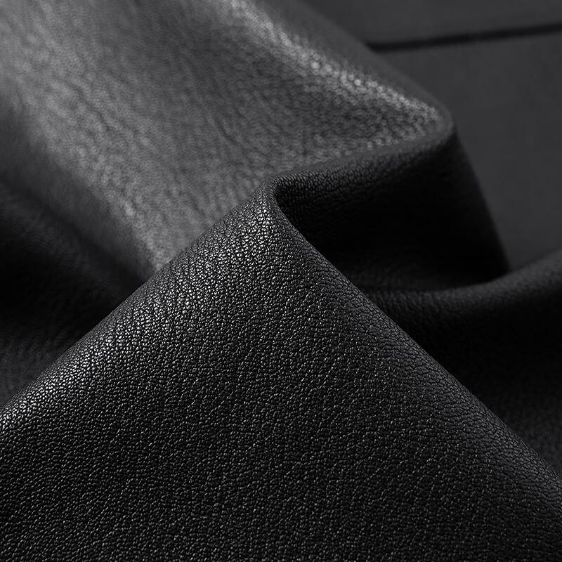 FAPAI Men's Hooded Sheepskin Leather Jacket