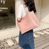 2024 Women's Large Capacity Crocodile Pattern Tote - Niche Fashion, Simple Commuter and Shopping Bag