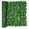 Cross-Border Green Leaf Plastic Fence: Simulated Plant Wall for Courtyard or Balcony Decoration
