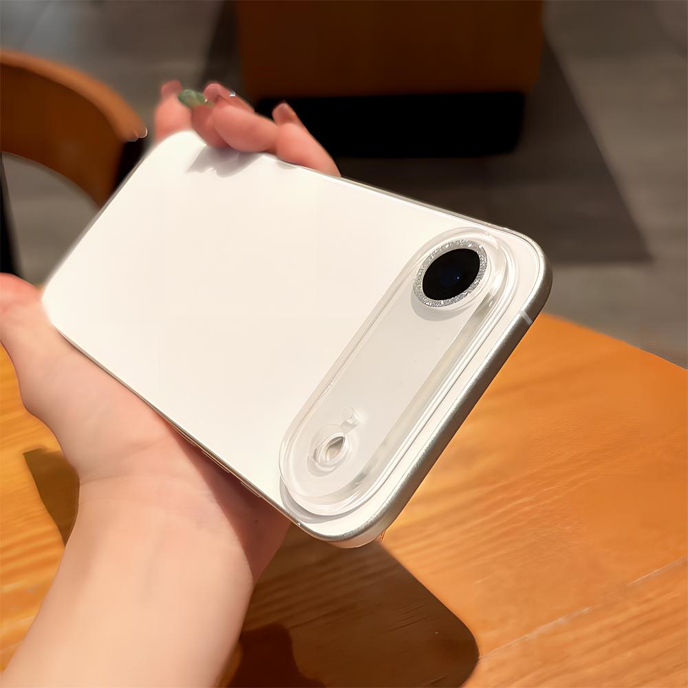 Tempered Glass Camera Protector Film For iPhone 17 ProMax 17Pro 17Air 17 Back Lens Glitter Star Cover Protective Cap Lens Film