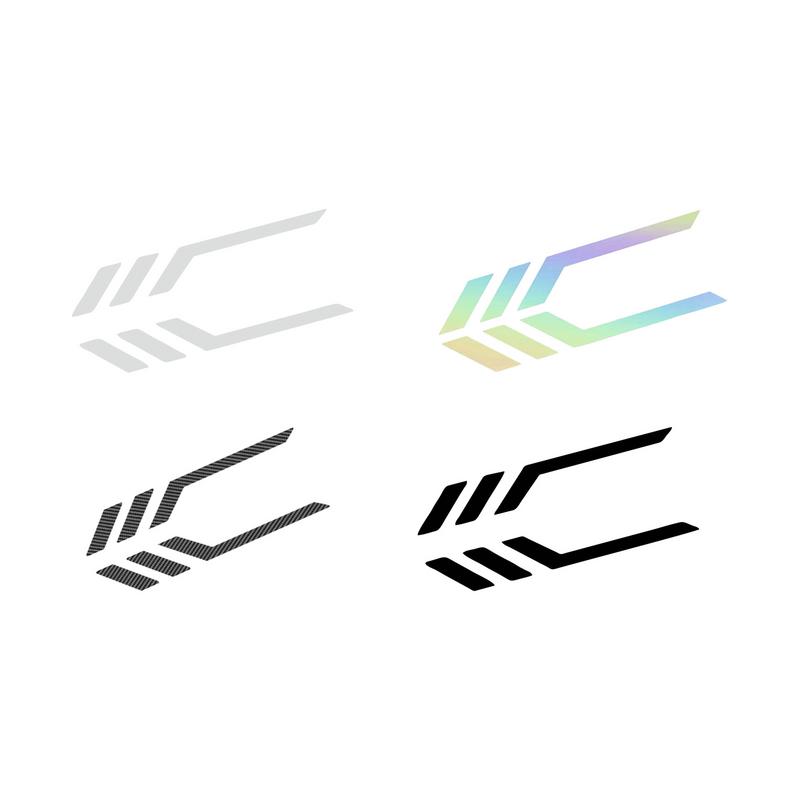 Car Body Decals Auto Decor Stickers For Rear Window Body Strong Adhesion Car StickerS For Vehicle Modification Accessories